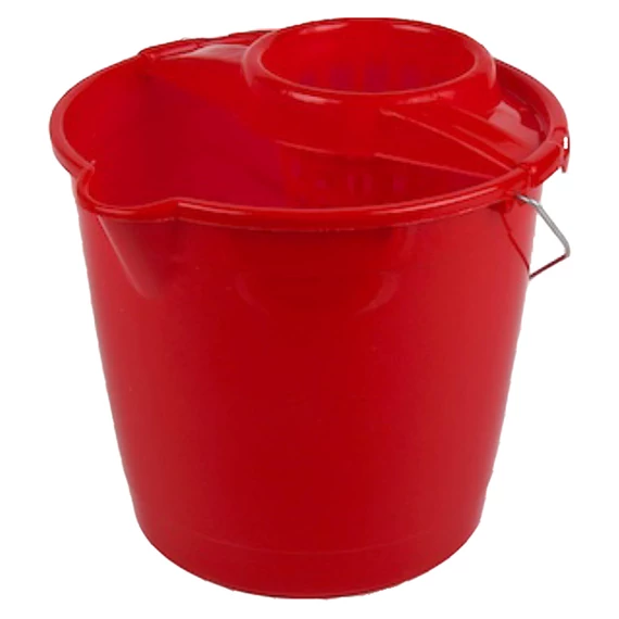Kerek vödör + facsaró  12 L 